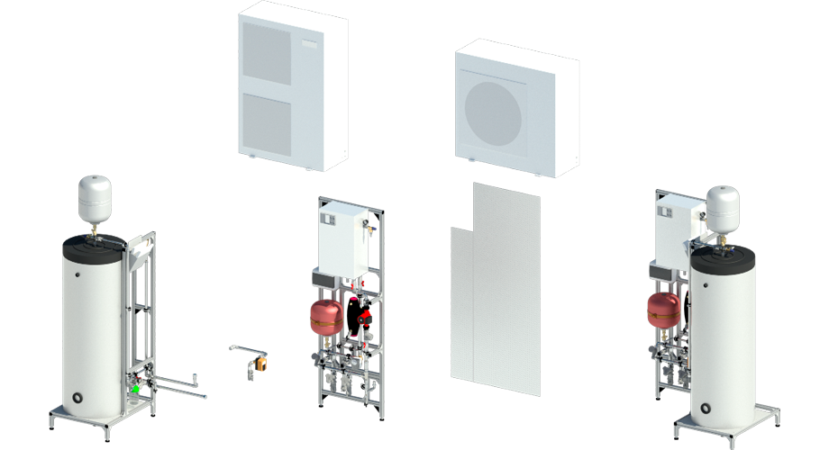Конструктор блочно-модульной котельной HeatPumpBox-1 в Краснодаре